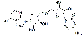 cytidylyl(5'->3')adenosine  Struktur