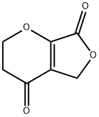 2H-Furo[3,4-b]pyran-4,7(3H,5H)-dione Struktur