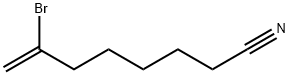 7-BROMO-7-OCTENENITRILE Struktur