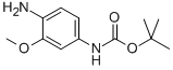 4-AMINO-3-METHOXYPHENYLCARBAMIC ACID TERT-BUTYL ESTER Struktur