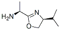 2-Oxazolemethanamine,4,5-dihydro-alpha-methyl-4-(1-methylethyl)-,(alphaS,4S)-(9CI) Struktur