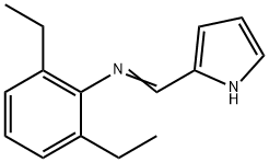 Benzenamine, 2,6-diethyl-N-(1H-pyrrol-2-ylmethylene)- (9CI) Struktur