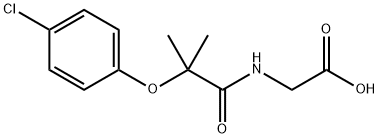 clofibrylglycine Struktur