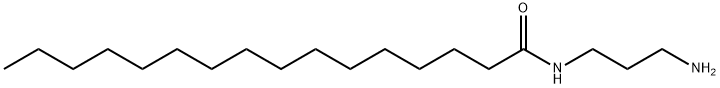 N-(3-aminopropyl)hexadecan-1-amide Struktur