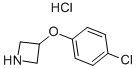 3-(4-CHLOROPHENOXY)AZETIDINE HYDROCHLORIDE Struktur