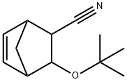 Bicyclo[2.2.1]hept-5-ene-2-carbonitrile, 3-(1,1-dimethylethoxy)- (9CI) Struktur