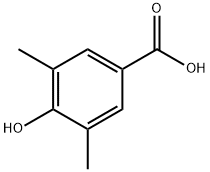 4-Hydroxy-3,5-dimethylbenzoic acid Struktur