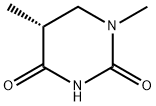 2,4(1H,3H)-Pyrimidinedione,dihydro-1,5-dimethyl-,(5R)-(9CI) Struktur