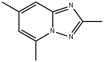 2,5,7-Trimethyl[1,2,4]triazolo[1,5-a]pyridine Struktur