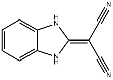 Propanedinitrile, (1,3-dihydro-2H-benzimidazol-2-ylidene)- (9CI) Struktur