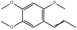 1,2,4-trimethoxy-5-propenylbenzene  Struktur