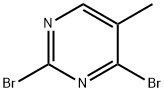 Pyrimidine, 2,4-dibromo-5-methyl- (9CI) Struktur