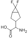 AMINO-6,6-DIFLUORO-BICYCLO[3.1.0]HEXANE-3-ACETIC ACID Struktur