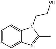 1H-Benzimidazole-1-ethanol,2-methyl-(9CI) Struktur