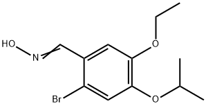 2-bromo-5-ethoxy-4-isopropoxybenzaldehyde oxime Struktur