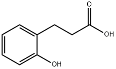 3-(2-HYDROXYPHENYL)PROPIONIC ACID Struktur