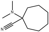 Cycloheptanecarbonitrile, 1-(dimethylamino)- (9CI) Struktur