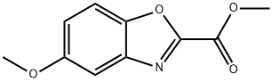 5-METHOXY-BENZOOXAZOLE-2-CARBOXYLIC ACID METHYL ESTER Struktur