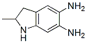 1H-Indole-5,6-diamine,  2,3-dihydro-2-methyl- Struktur