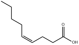 (Z)-4-Nonenoic acid Struktur