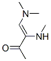 4-(Dimethylamino)-3-(methylamino)-3-buten-2-one Struktur