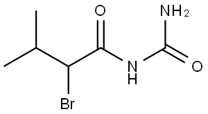 Bromisoval Struktur