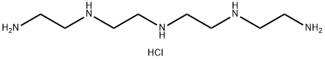 TETRAETHYLENEPENTAMINE PENTAHYDROCHLORIDE Struktur