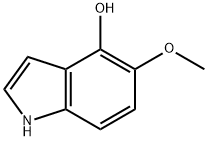 1H-Indol-4-ol, 5-Methoxy- Struktur