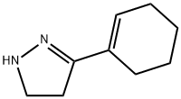 1H-Pyrazole,  3-(1-cyclohexen-1-yl)-4,5-dihydro- Struktur