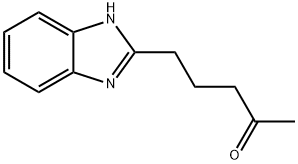 5-(1H-BENZIMIDAZOL-2-YL)-2-PENTANONE Struktur