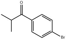 1-(4-Bromophenyl)-2-methylpropan-1-one Struktur