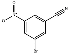 3-Bromo-5-nitrobenzonitrile Struktur