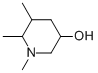 3-Piperidinol,1,2,3-trimethyl- Struktur