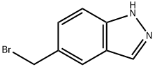 5-BROMOMETHYL INDAZOLE Struktur