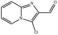 3-CHLOROIMIDAZO[1,2-A]PYRIDINE-2-CARBALDEHYDE Struktur