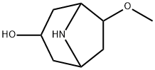 8-Azabicyclo[3.2.1]octan-3-ol, 6-methoxy- (9CI) Struktur