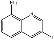 3-IODOQUINOLIN-8-AMINE Struktur