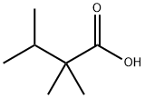 2,2,3-TRIMETHYLBUTANOIC ACID Struktur