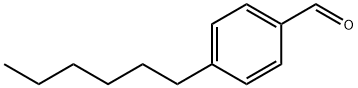 4-N-HEXYLBENZALDEHYDE Struktur