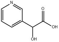 2-羥基-2-(吡啶-3-基)乙酸, 49769-60-0, 結(jié)構(gòu)式