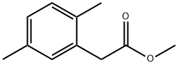 Benzeneacetic acid, 2,5-diMethyl-, Methyl ester Struktur