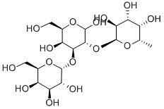 3-O-(ALPHA-D-吡喃半乳糖基)-2-O-(ALPHA-L-吡喃巖藻糖基)-D-半乳糖, 49777-14-2, 結(jié)構(gòu)式