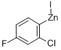 2-CHLORO-4-FLUOROPHENYLZINC IODIDE Struktur