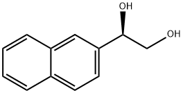 (R)-(-)-1-(2-NAPHTHYL)-1,2-ETHANEDIOL Struktur