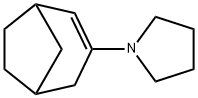 1-[Bicyclo[3.2.1]oct-2-en-3-yl]pyrrolidine Struktur