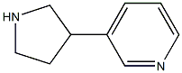 Pyridine, 3-(3-pyrrolidinyl)-, (+)- (9CI)