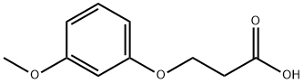 3-(3-METHOXYPHENOXY)PROPIONIC ACID Struktur