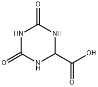 dihydro-5-azaorotic acid Struktur