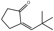 Cyclopentanone, 2-(2,2-dimethylpropylidene)-, (2Z)- (9CI) Struktur