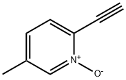 Pyridine, 2-ethynyl-5-methyl-, 1-oxide (9CI) Struktur